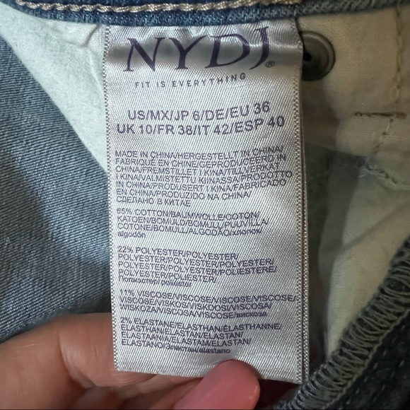 NYDJ Ami Tummy-Control Skinny Jeans sz6 - Picture 7 of 7